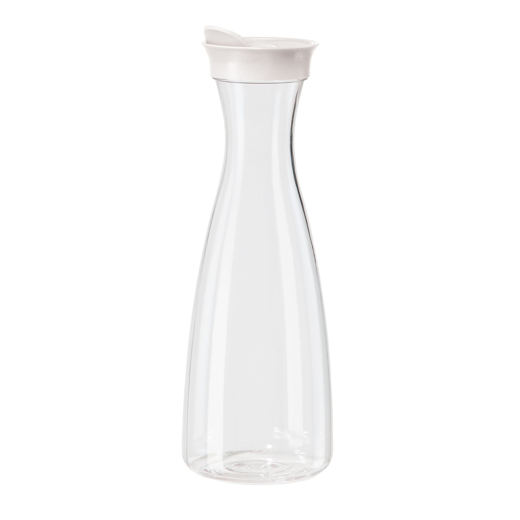 Oggi Juice Carafe with Flip Open Lid 1.6L White Lid